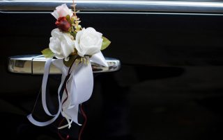 Elegant Floral Touches to our Wedding Car Fleet 