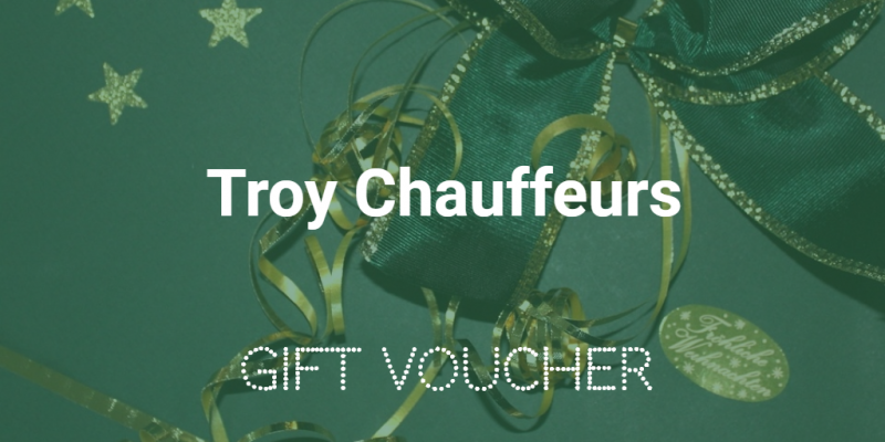 Purchase a Troy Chauffeurs Christmas Gift Voucher
